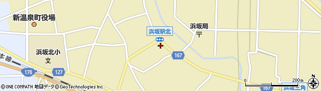 兵庫県美方郡新温泉町浜坂1080周辺の地図