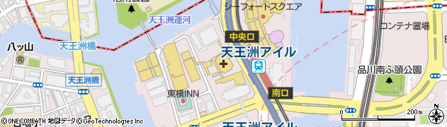東京都品川区東品川2丁目2-8周辺の地図