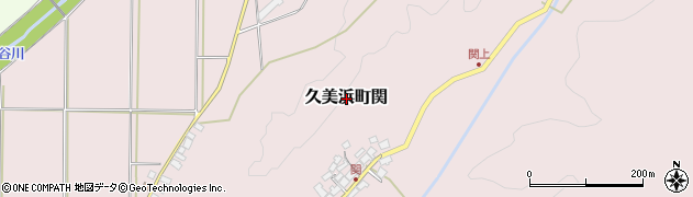 京都府京丹後市久美浜町関周辺の地図