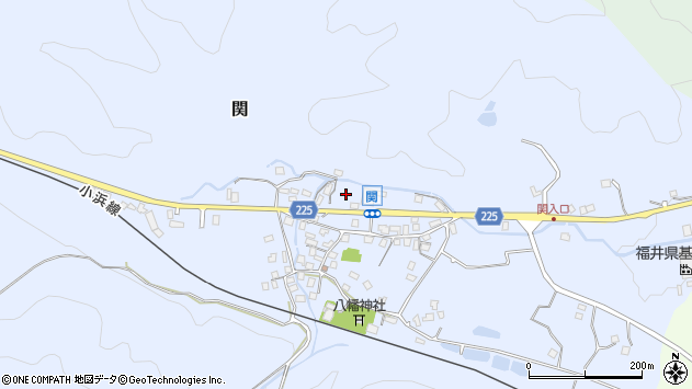 〒914-0147 福井県敦賀市関の地図