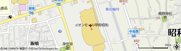 島村楽器イオンモール甲府昭和店周辺の地図