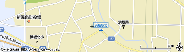 兵庫県美方郡新温泉町浜坂1173周辺の地図