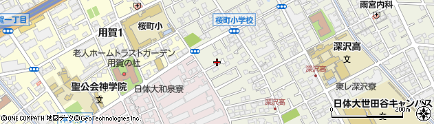 東京都世田谷区深沢7丁目25周辺の地図