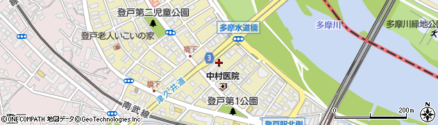世田谷町田線周辺の地図