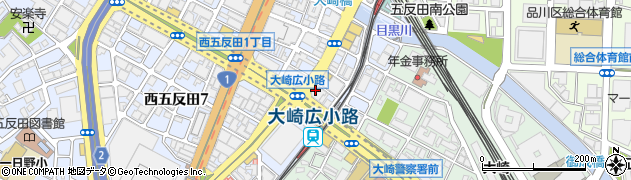 りそな銀行五反田支店 ＡＴＭ周辺の地図