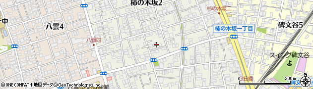 東京都目黒区柿の木坂2丁目16周辺の地図
