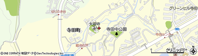 東京都八王子市寺田町982周辺の地図