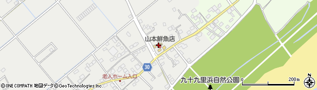 山本鮮魚店周辺の地図