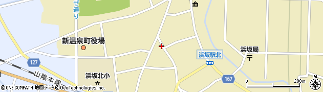 兵庫県美方郡新温泉町浜坂1267周辺の地図