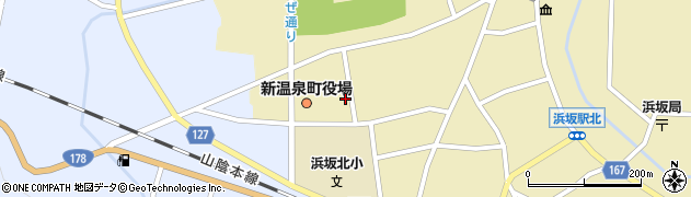 兵庫県美方郡新温泉町浜坂2667周辺の地図