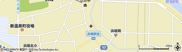 兵庫県美方郡新温泉町浜坂1195周辺の地図