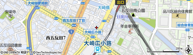 しんぱち食堂 西五反田店周辺の地図