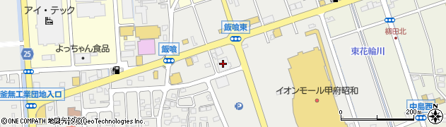 ツルハドラッグ甲府昭和店周辺の地図