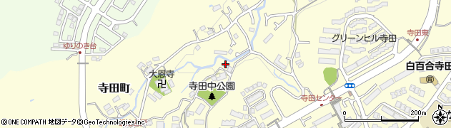 東京都八王子市寺田町990周辺の地図