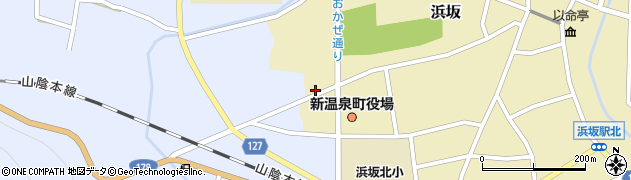 兵庫県美方郡新温泉町浜坂2708周辺の地図