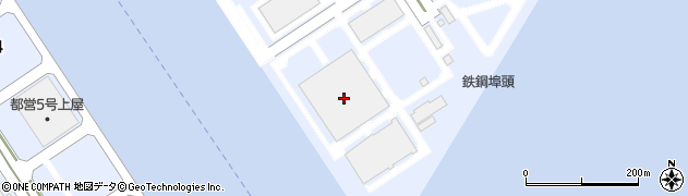 クリエイト株式会社　東京配送センター周辺の地図