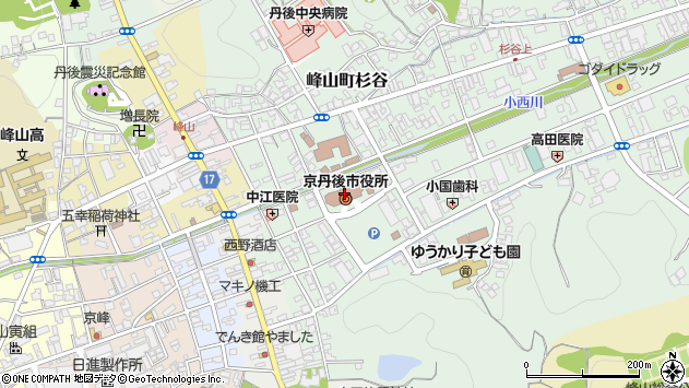 〒627-0225 京都府京丹後市丹後町願興寺の地図