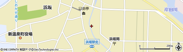 兵庫県美方郡新温泉町浜坂849周辺の地図