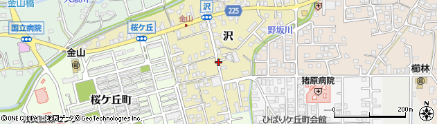 福井県敦賀市沢周辺の地図