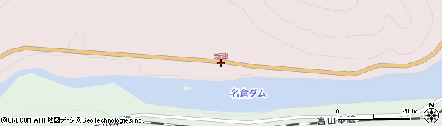 新津周辺の地図