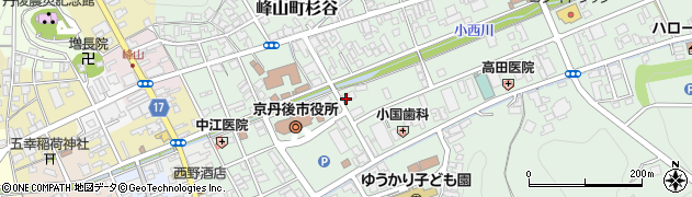 京都新聞峰山販売所周辺の地図