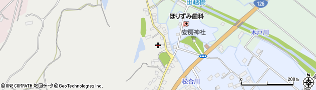 千葉県山武市早船1632周辺の地図