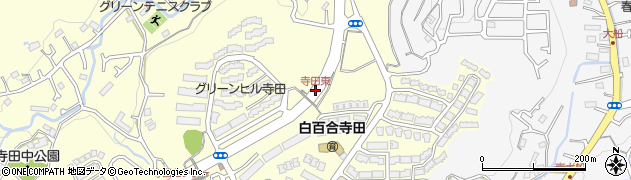 寺田東周辺の地図