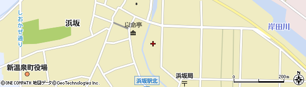 兵庫県美方郡新温泉町浜坂842周辺の地図