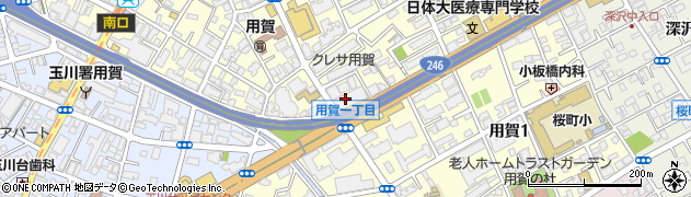 大東京自動車株式会社タクシー部周辺の地図
