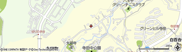 東京都八王子市寺田町922周辺の地図