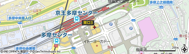 サイゼリヤ 多摩センター駅前店周辺の地図