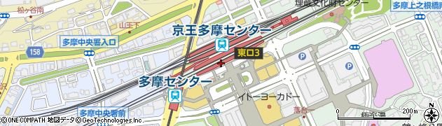 成城石井多摩センター店周辺の地図