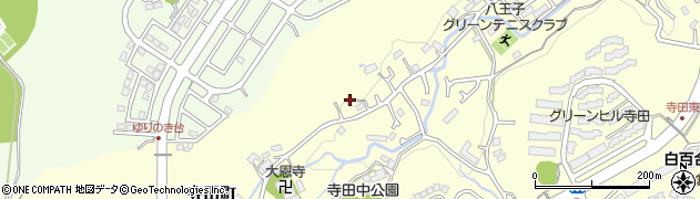 東京都八王子市寺田町916周辺の地図