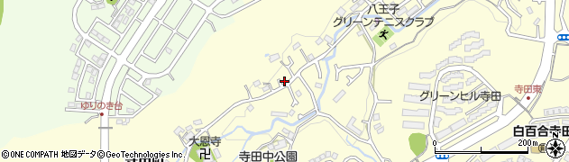 東京都八王子市寺田町931周辺の地図