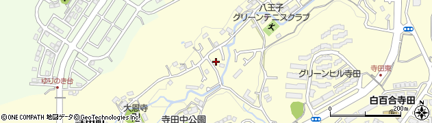 東京都八王子市寺田町636周辺の地図