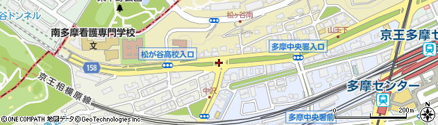 島田療育センター入口周辺の地図