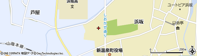 兵庫県美方郡新温泉町浜坂2748周辺の地図