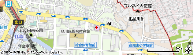 株式会社ライフコーポレーション　東五反田店周辺の地図