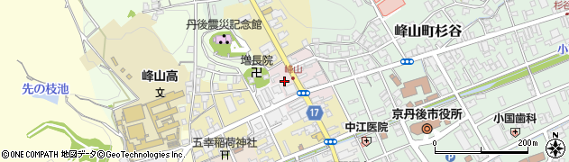 京都府京丹後市峰山町呉服25周辺の地図