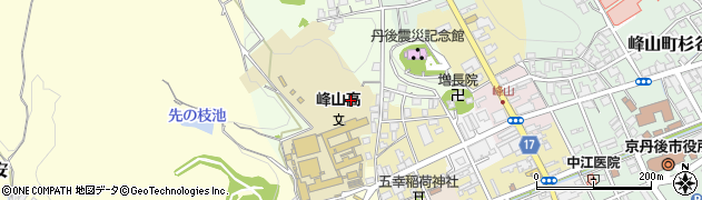 京都府京丹後市峰山町古殿周辺の地図