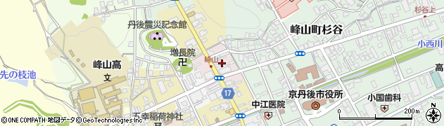 京都府京丹後市峰山町呉服周辺の地図