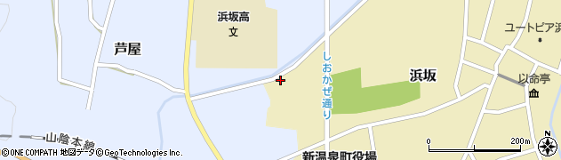 兵庫県美方郡新温泉町浜坂2765周辺の地図