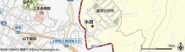 神奈川県相模原市緑区小渕33周辺の地図