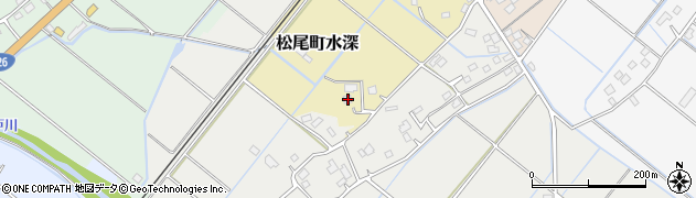 千葉県山武市松尾町水深74周辺の地図