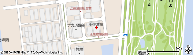 千住倉庫株式会社周辺の地図