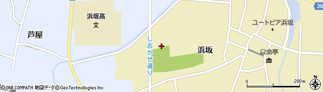 兵庫県美方郡新温泉町浜坂2771周辺の地図