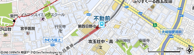 不動前駅周辺の地図