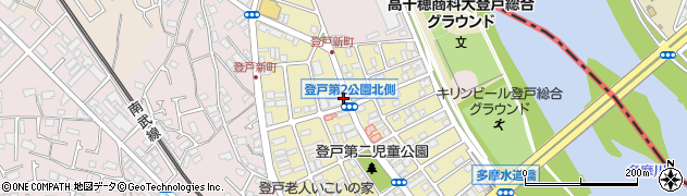 神奈川県川崎市多摩区登戸新町周辺の地図