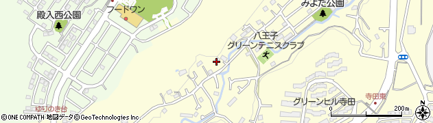 東京都八王子市寺田町893周辺の地図