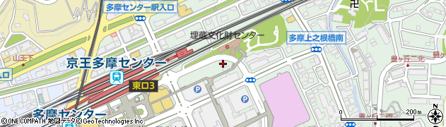 東京都多摩市落合1丁目37周辺の地図